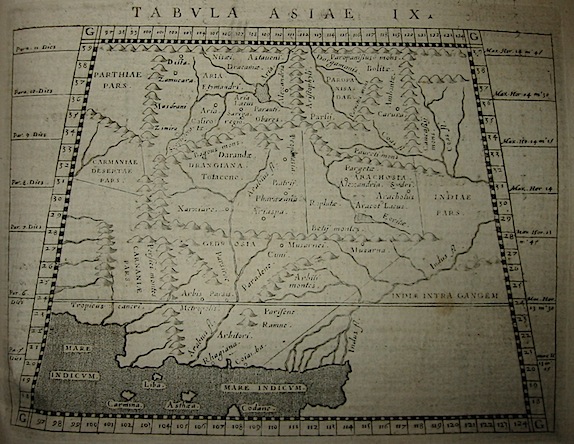 Magini Giovanni Antonio Tabula Asiae IX 1620 Padova 